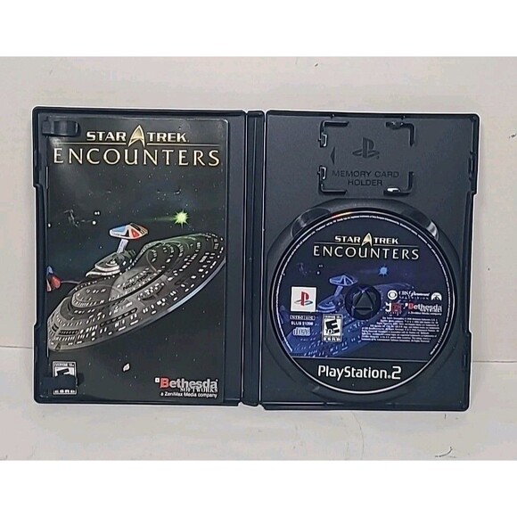 Star Trek: Encounters (Sony PlayStation 2 PS2, 2006) - CIB - Very Good Conditon - Picture 3 of 5